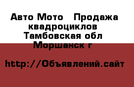 Авто Мото - Продажа квадроциклов. Тамбовская обл.,Моршанск г.